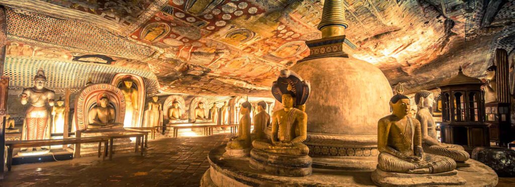 The Dambulla cave temple image